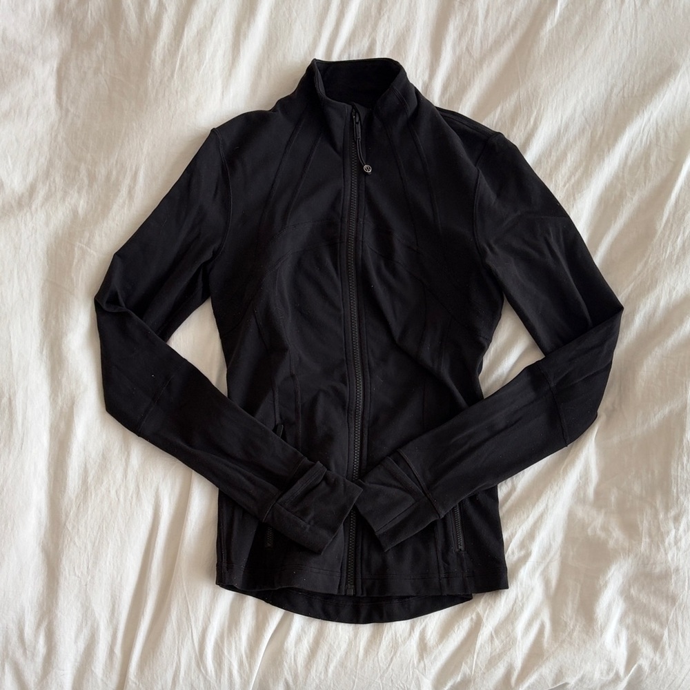 Lululemon Black Zip-Front Active Jacket